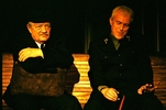 Damian Damięcki (Starszy Mężczyzna), Jacek Bursztynowicz (Konduktor) - ''Wagon''<br/> fot. Michał Englert