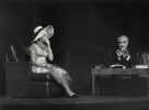 Marta Lipińska (Lizelotta), Jan Kreczmar (Dyrektor Teatru)<br/> fot. Edward Hartwig