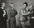 Damian Damięcki (Fujima), Barbara Drapińska (Madame), Irena Eichlerówna (Pani Tsukioka), Tadeusz Surowa (Kaneko)<br/> fot. Edward Hartwig