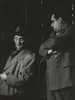 Tadeusz Łomnicki (Arturo Ui), Mieczysław Czechowicz (Ernesto Roma)<br/> fot. Edward Hartwig