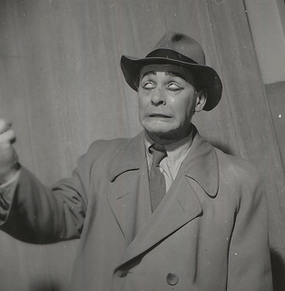 Tadeusz Łomnicki (Arturo Ui)<br/> fot. Edward Hartwig