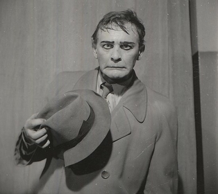 Tadeusz Łomnicki (Arturo Ui)<br/> fot. Edward Hartwig