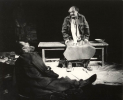 Tadeusz Łomnicki (Lir), Edmund Fidler (Stary posługacz) <br/> fot. Marek Holzman