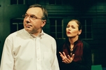 Leon Charewicz (Pan Leburn), Monika Krzywkowska (Pani Leburn)<br/> fot. Michał Englert