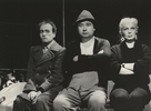 Wiesław Michnikowski (Harry Berlin),  Mieczysław Czechowicz (Milt Manville), Barbara Drapińska (Ellen Manville)<br/> fot. Edward Hartwig