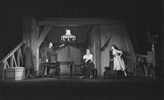 Janusz Bylczyński (Ludwik Deshayes), Andrzej Szczepkowski (Karol Barbier), Danuta Szaflarska (Adelajda Barbier)<br/> fot. Edward Hartwig