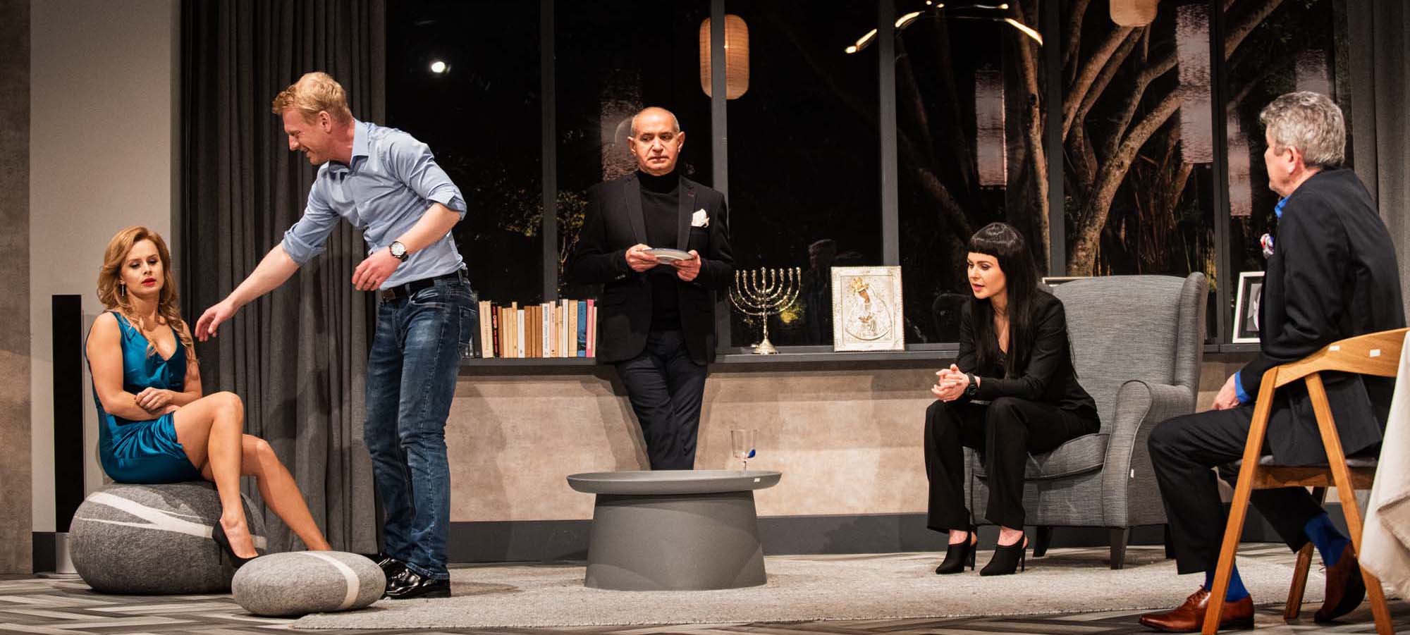 Obrazek ilustrujący spektakl Kto chce być Żydem ?